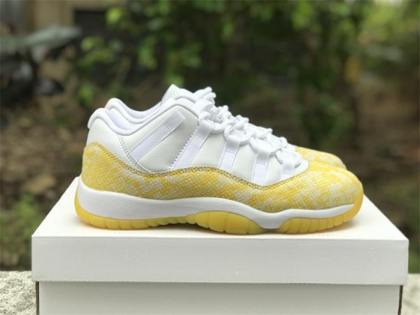 Air Jordan 11 Low “Yellow Snakeskin” 2023
