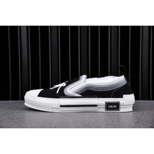 Dior B23 Slip-On Black Sneaker 3SN262ZBM_H960