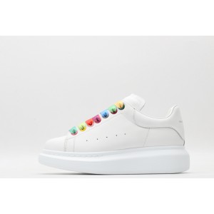 Alexander McQueen Oversized Sneaker White Multicolor