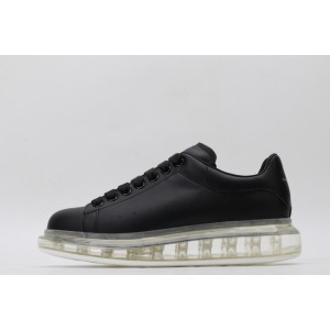 Alexander McQueen Oversized Sneaker Black Clear Sole