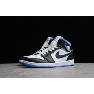 Air Jordan 1 Mid University Black White BQ6472-102