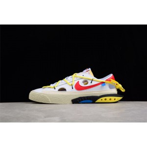 Off-White x Nike Blazer Low White University Red DH7863-100