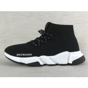 Balenciaga Speed Lace-up Sneaker Black/White