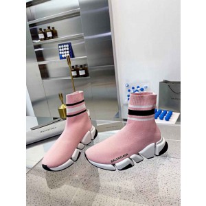 Balenciaga Speed 2.0 Sneaker Light Pink with Stripe