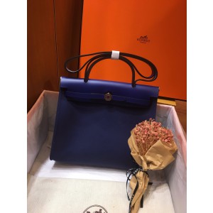 Hermes Herbag 31 Blue