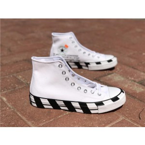 OFF-WHITE X Converse 2.0 White Black (OW-0028)