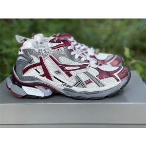 Balenciaga Runner Sneaker White/Burgundy