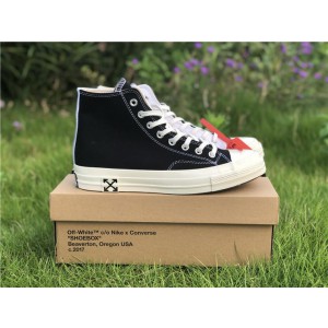 OFF WHITE X CONVERSE Black White (OW-0016)