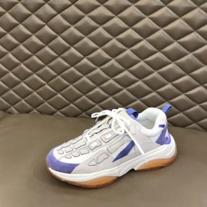 Amiri Bone Runner Sneakers - 'White - Grey - Purple ' - AMRBR-011
