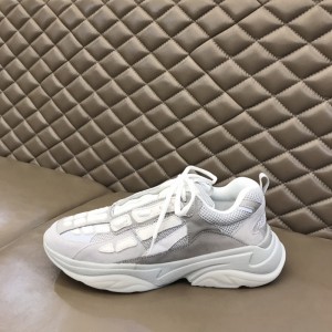 Amiri Bone Runner Sneakers - 'White - Grey' - AMRBR-005