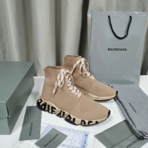 Balenciaga Graffiti Speed Sneaker Black BLSS-004