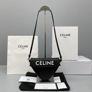 Celine Triangle Bag full leather bag