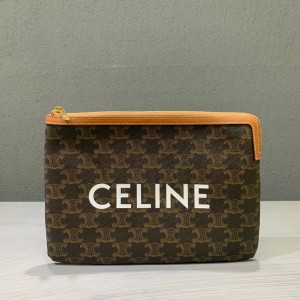 Celine vintage old flower clutch