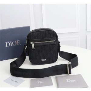 Christian Dior Messenger Pouch Oblique Nylon