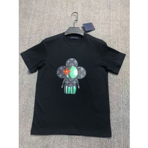 Louis Vuitton Short Sleeve T-shirt Black/White