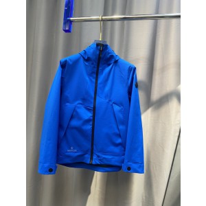 Moncler Hooded Jacket Blue