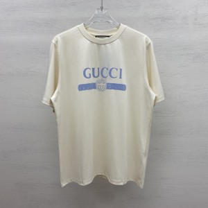 Gucci Short Sleeve T-shirt Yellow