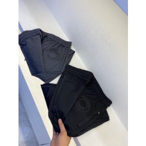 Burberry Pants Logo BBR Grey - Black