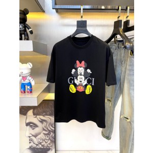 Gucci Short Sleeve T-Shirt Mickey Mouse White/Black