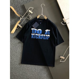 LV short sleeves short T - Black