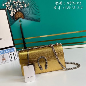 Dionysus Bag Lamé Leather