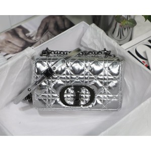 Dior Caro Silver Fold