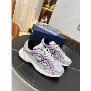 Dior B30 Sneaker Purple - Cream Grey BRB30-001
