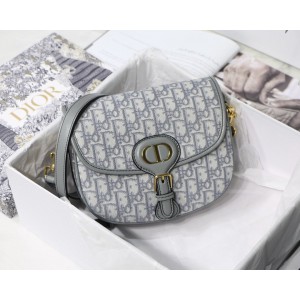 DIOR Medium Bobby Gray Bag