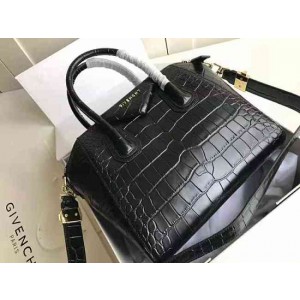 Givenchy Antigona In Crocodile Leather