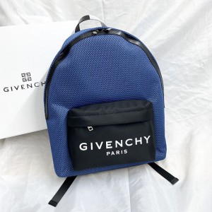 Givenchy Blue Backpack Nylon Fabric