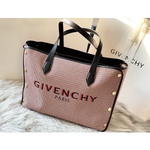 Givenchy Canvas Shopping Bag Red