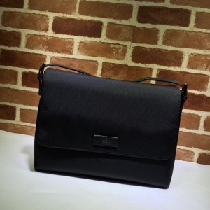 Gucci Black Techno Canvas Messenger Bag