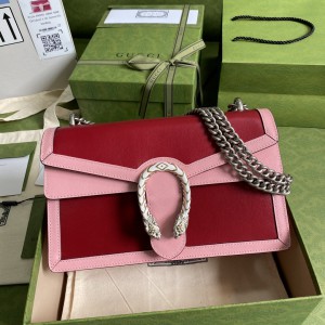 Gucci Dionysus Shoulder Bag Red Pink