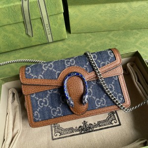 Gucci Dionysus Super Mini Bag Denim