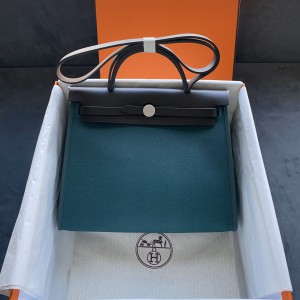 Hermes Herbag 31cm Stamp D 