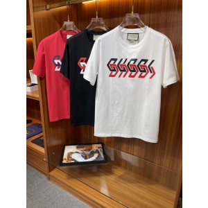 Gucci Short Sleeve T-shirt Black/White
