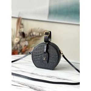 Louis Vuitton Petite Boite Chapeau Alligator Leather