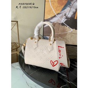 LV Limited Edition Speedy Bandoulière 22