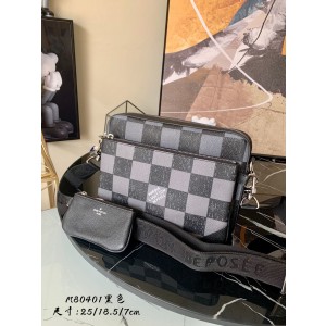 LV Trio Messenger Damier Graphite