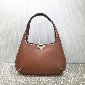 Valentino Garavani Rockstud Small Hobo Bag