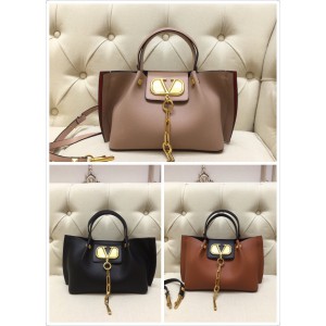 Valentino VLogo Escape Tote Leather Medium