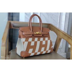 Vintage Hermès Birkin 35 Gold Courchevel